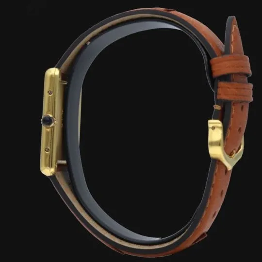 Cartier Montre Tank Vermeil sold by 58 Facettes product image thumbnail 4