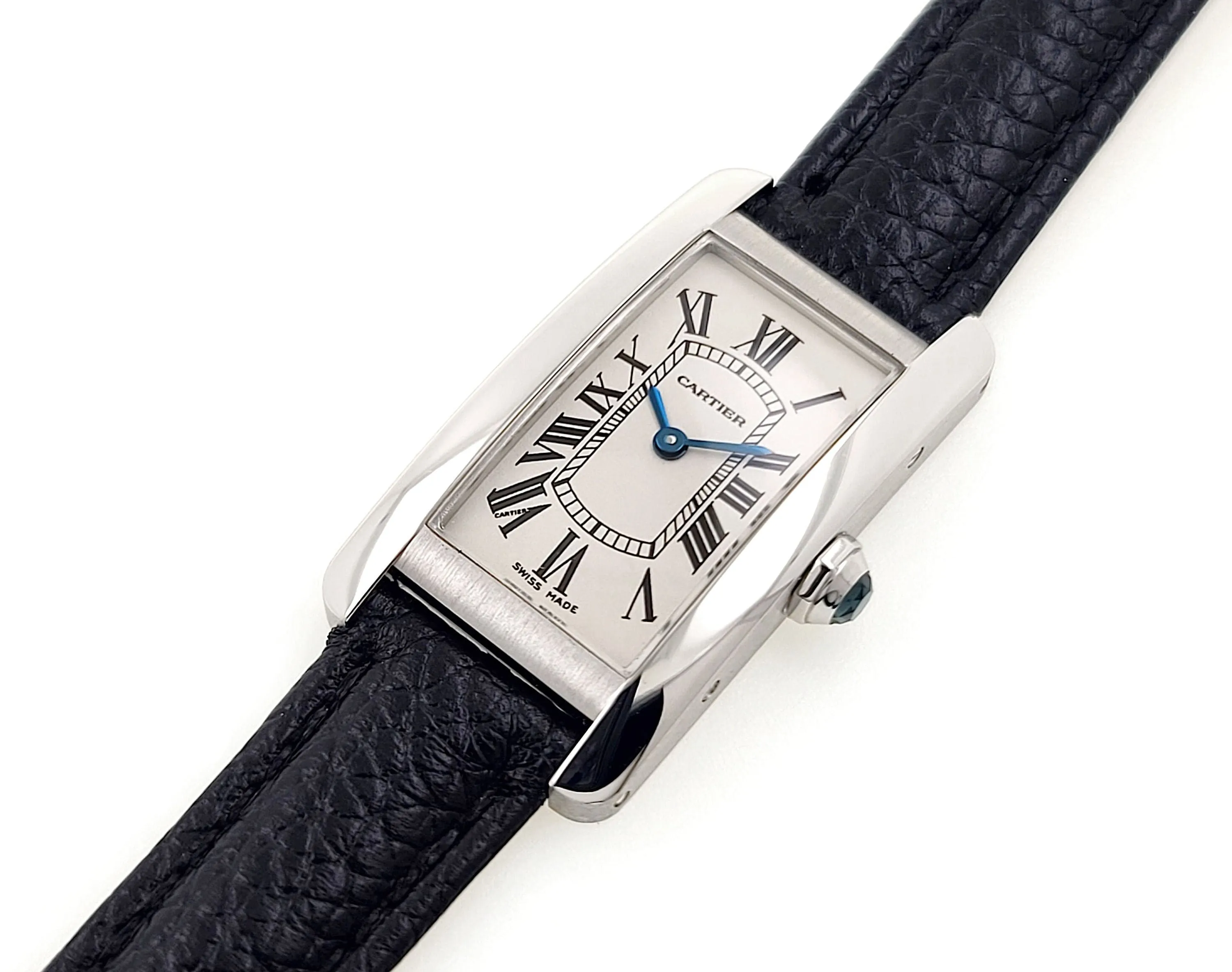 CARTIER - Tank Américaine watch White Gold sold by 58 Facettes product image thumbnail 4