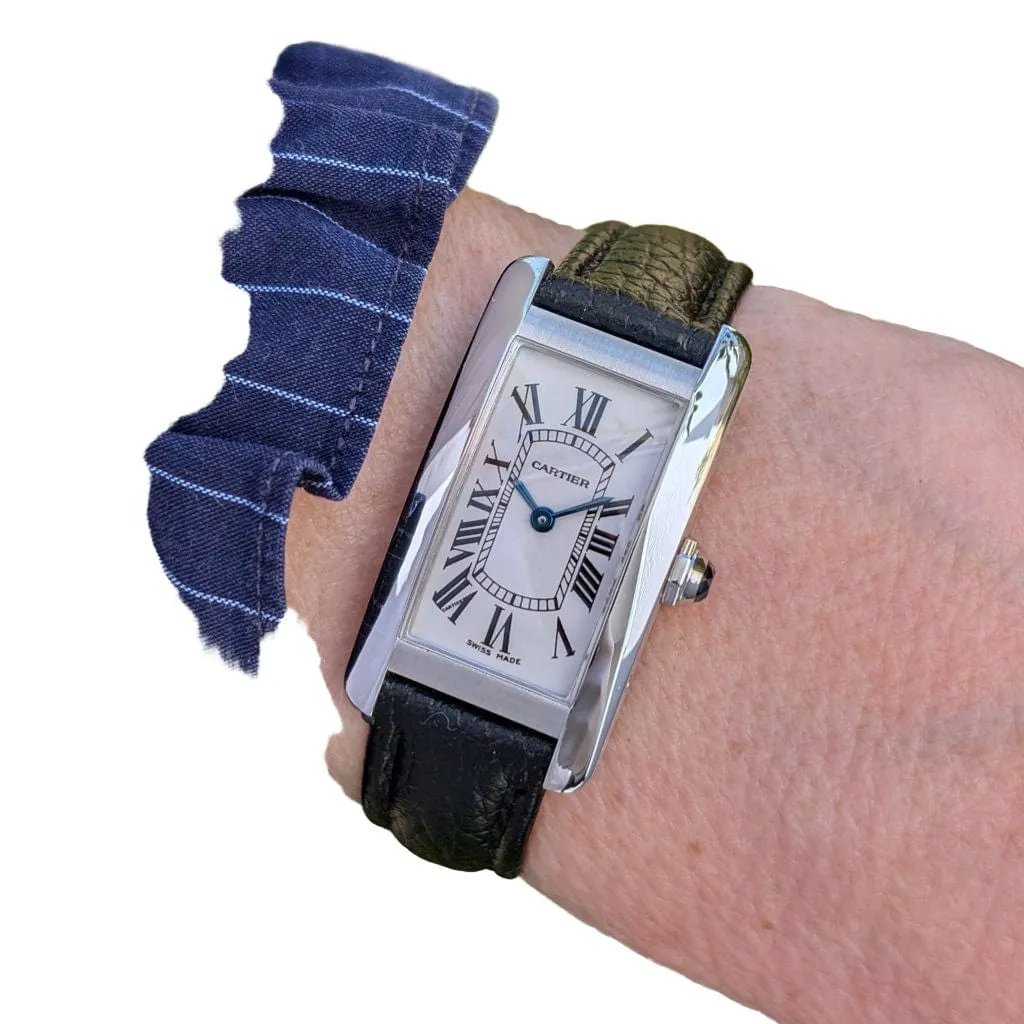 CARTIER - Tank Américaine watch White Gold sold by 58 Facettes product image thumbnail 2