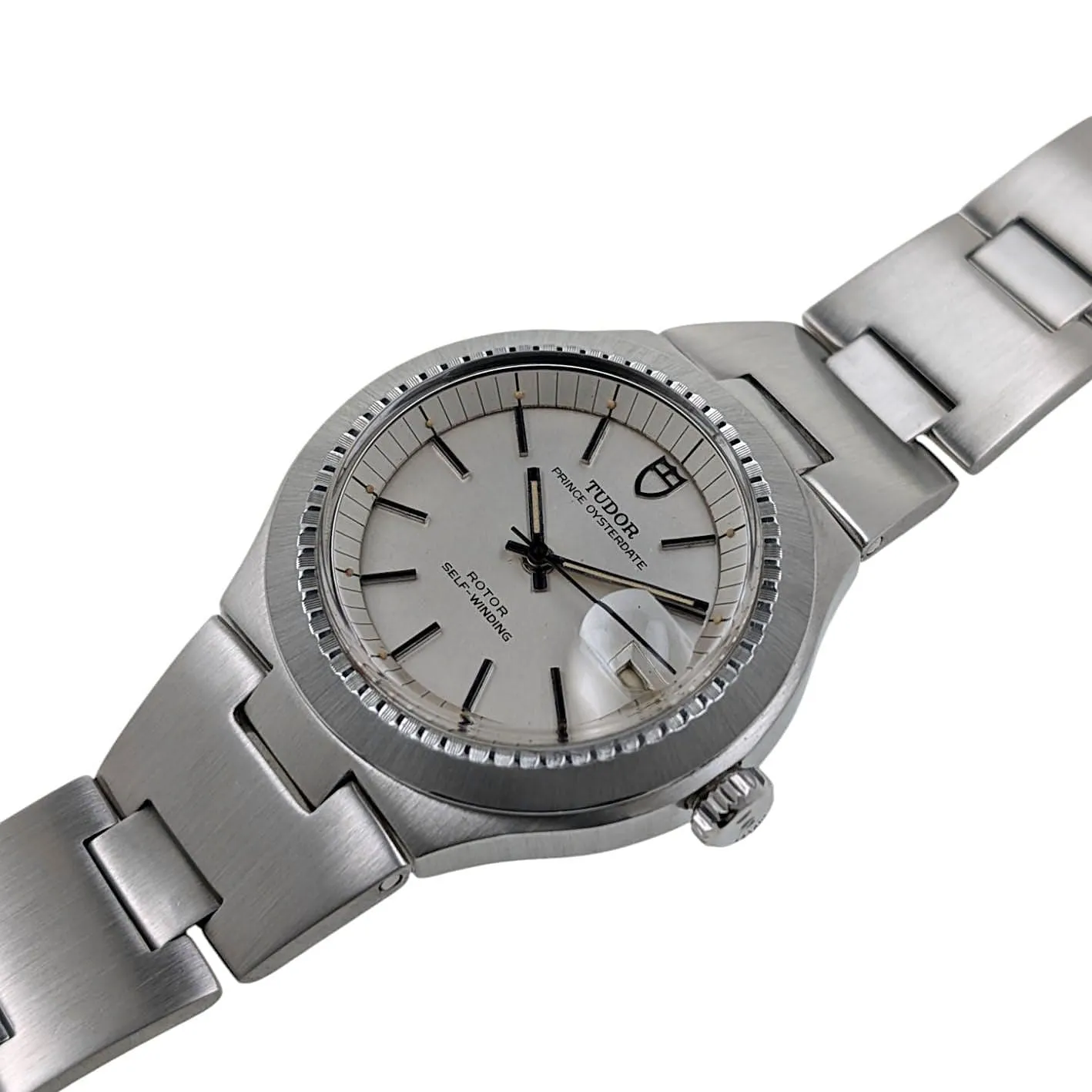 Tudor Prince Oysterdate 9101/0 Automatique Tritium 1976 Boîtier et bracelet Rolex + boîte Ranger II sold by 58 Facettes product image thumbnail 4