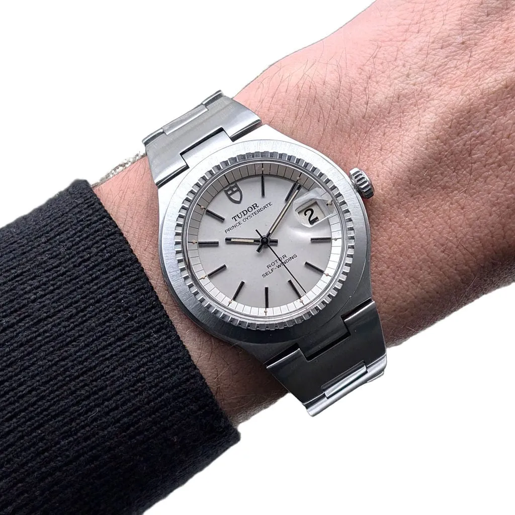 Tudor Prince Oysterdate 9101/0 Automatique Tritium 1976 Boîtier et bracelet Rolex + boîte Ranger II sold by 58 Facettes product image thumbnail 2