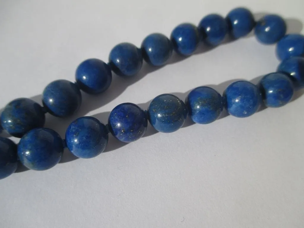 Bracelet perles de lapis lazuli sold by 58 Facettes product image thumbnail 4