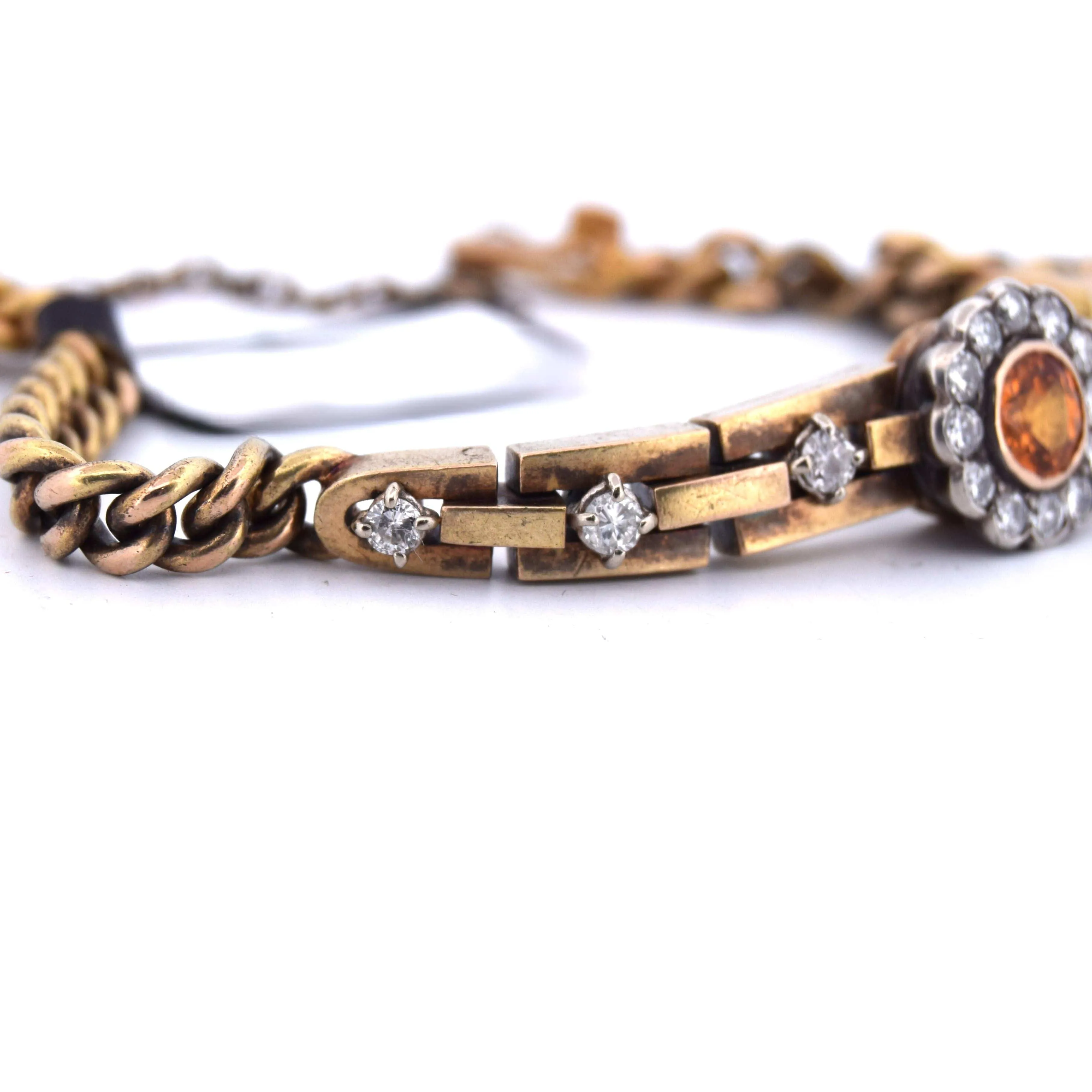 Bracelet en or et citrine des années 1940 sold by 58 Facettes product image thumbnail 5
