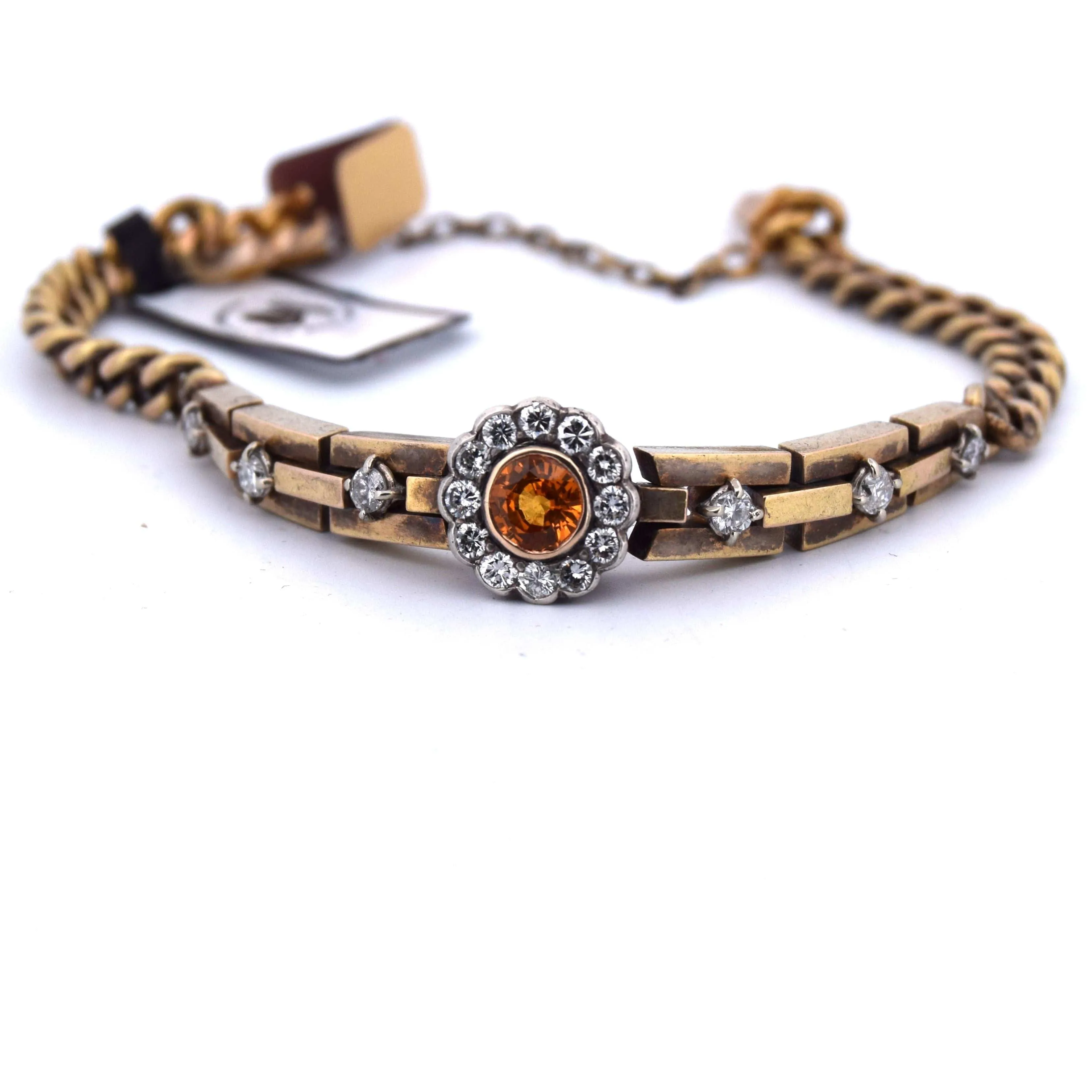 Bracelet en or et citrine des années 1940 sold by 58 Facettes product image thumbnail 3