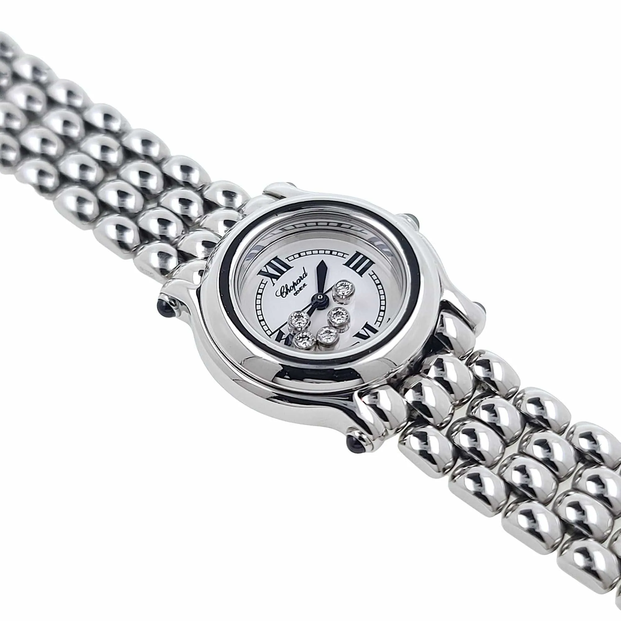 CHOPARD - Happy Sport saphirs diamants sold by 58 Facettes product image thumbnail 5