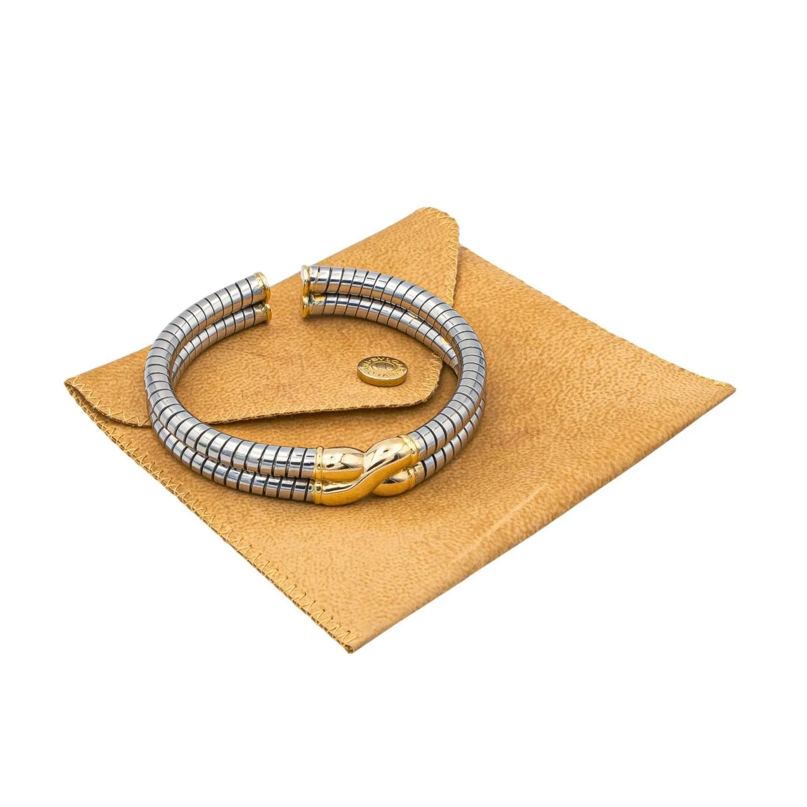 Bulgari Bracelet Or jaune, Acier sold by 58 Facettes product image thumbnail 3