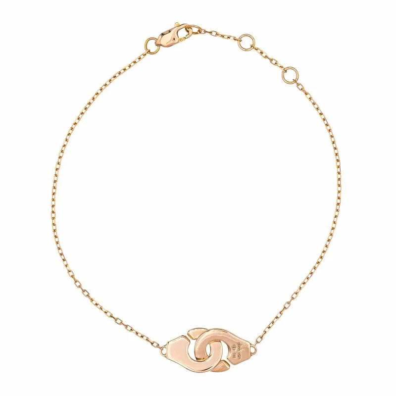 Dinh Van Bracelet Menottes Or rose sold by 58 Facettes