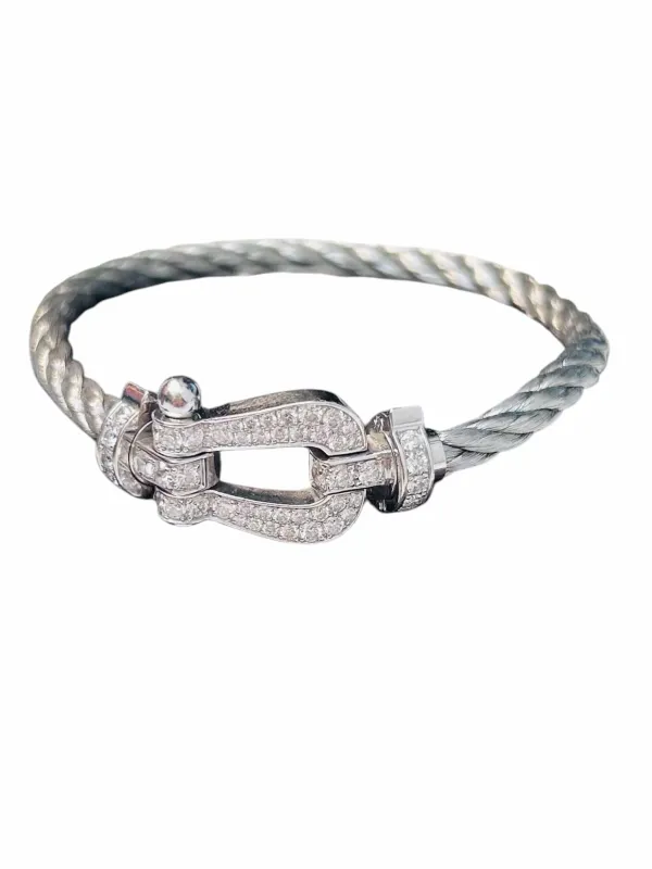 FRED - Bracelet Force 10 boucle diamants sold by 58 Facettes