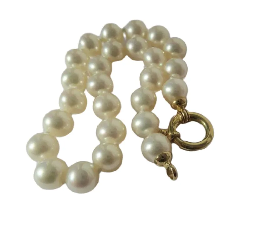 Bracelet perles, fermoir anneau marin sold by 58 Facettes