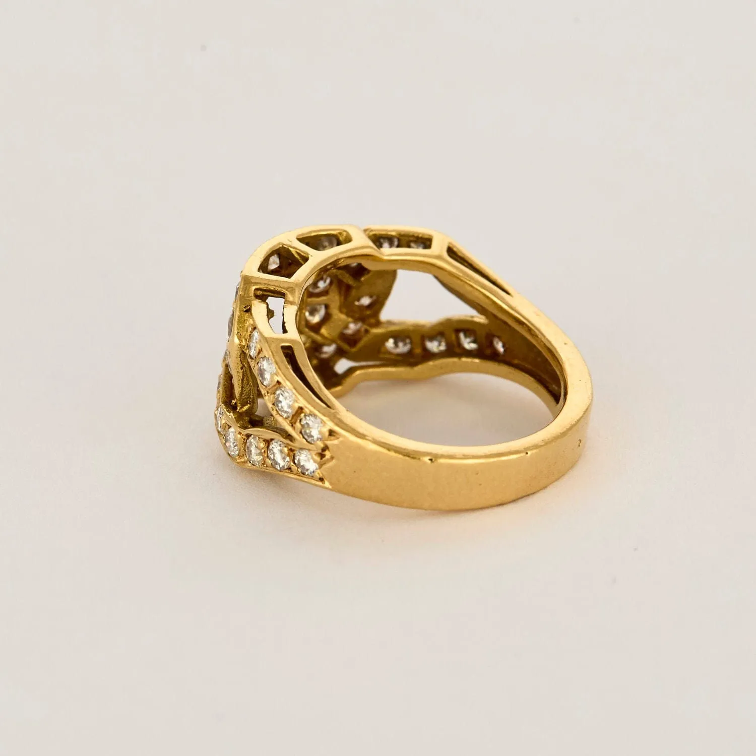 Bague or jaune et diamants sold by 58 Facettes product image thumbnail 5