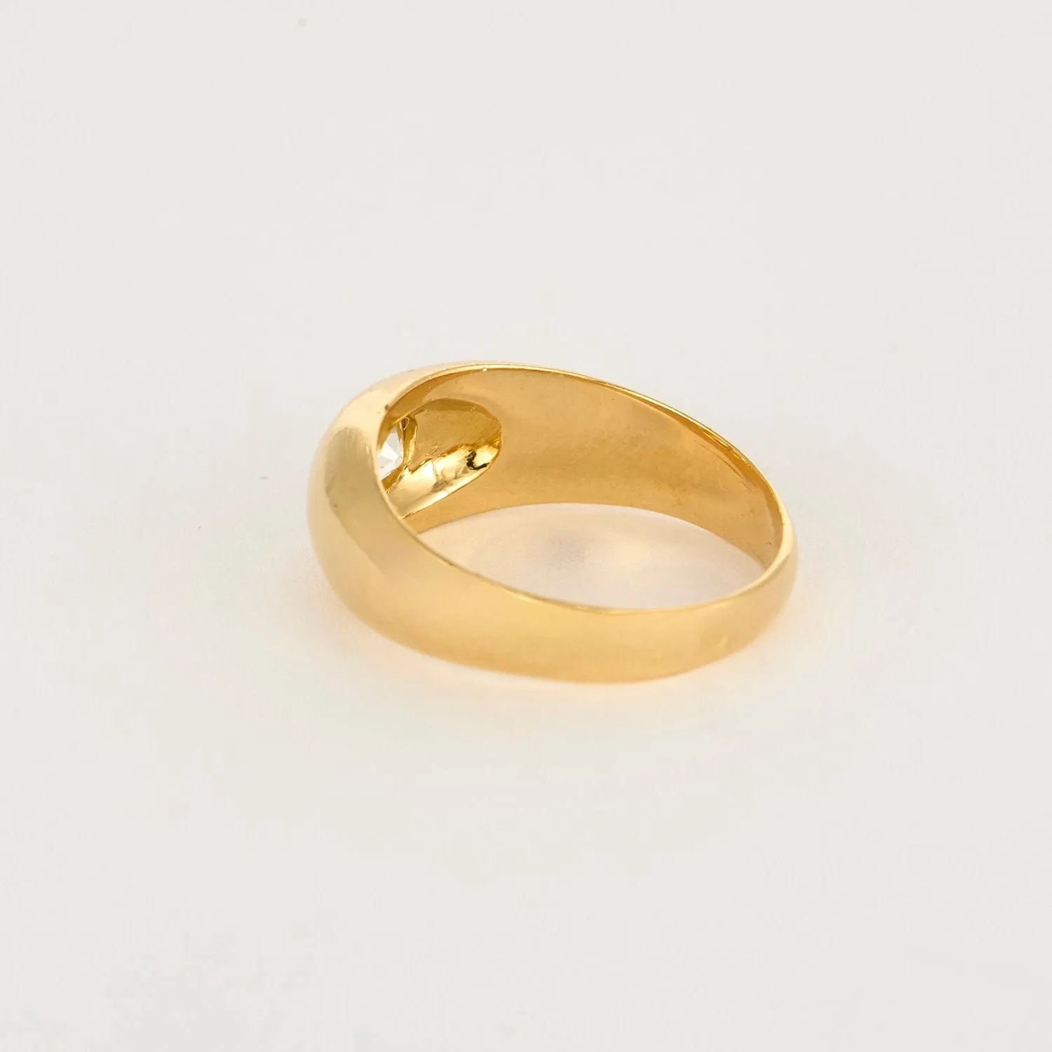 Bague jonc or jaune et diamant sold by 58 Facettes product image thumbnail 5