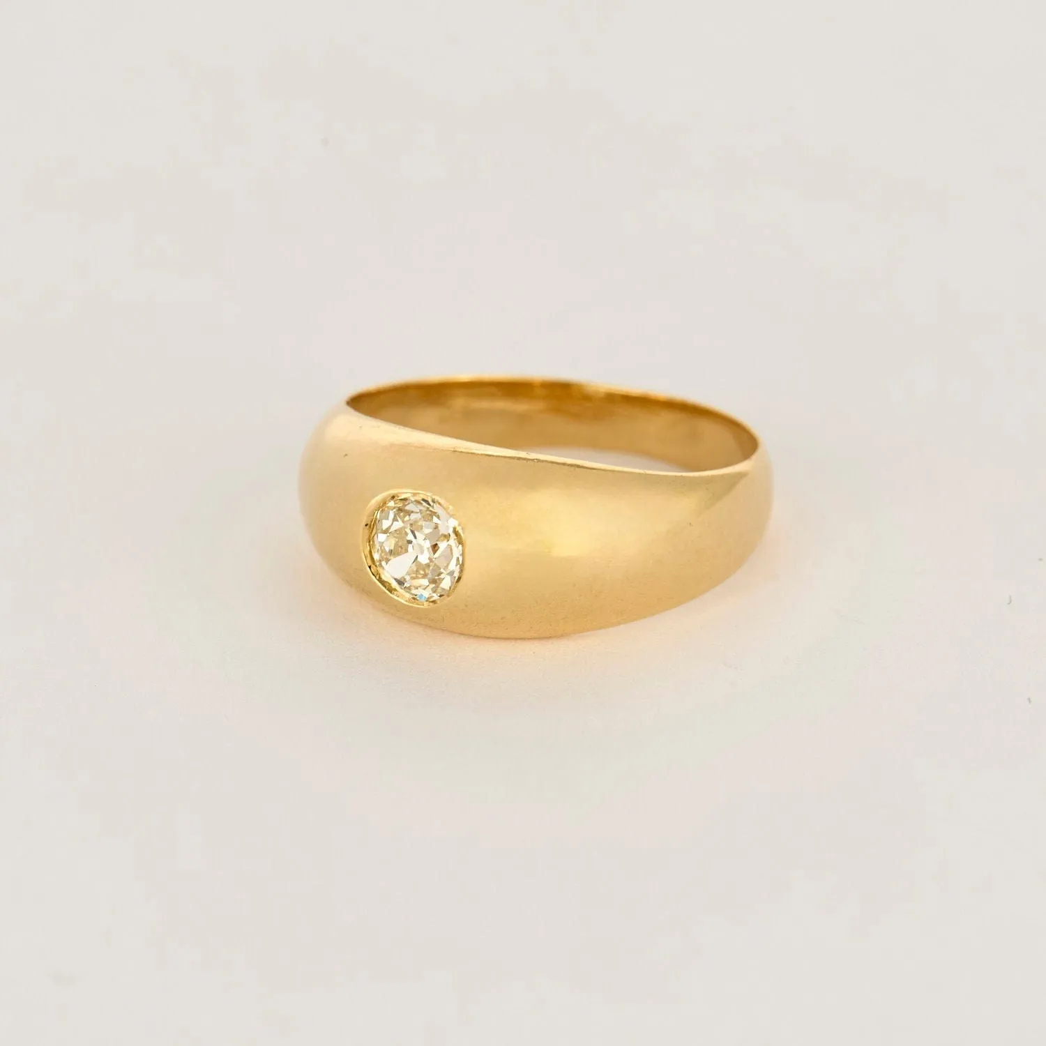 Bague jonc or jaune et diamant sold by 58 Facettes product image thumbnail 3