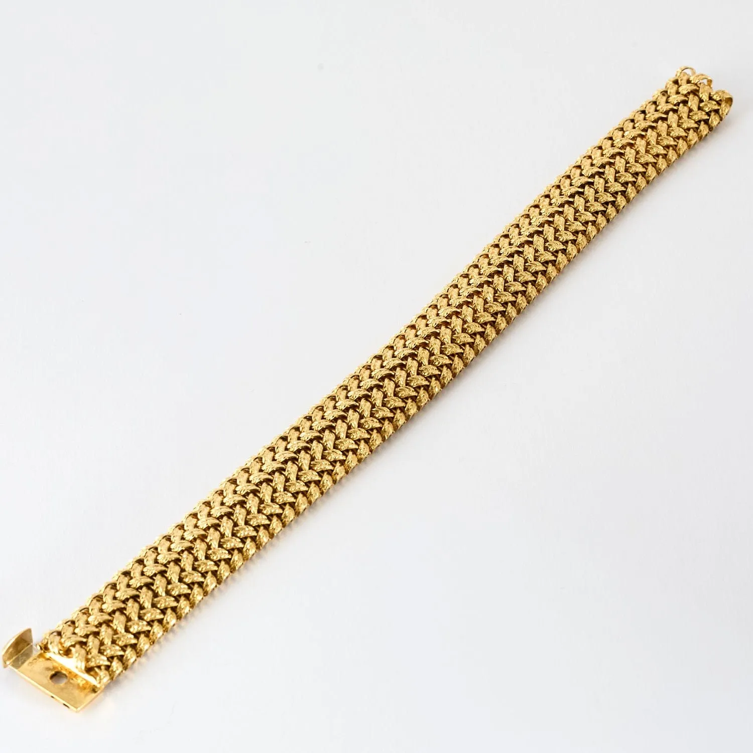 Bracelet articulé en or jaune sold by 58 Facettes product image thumbnail 4