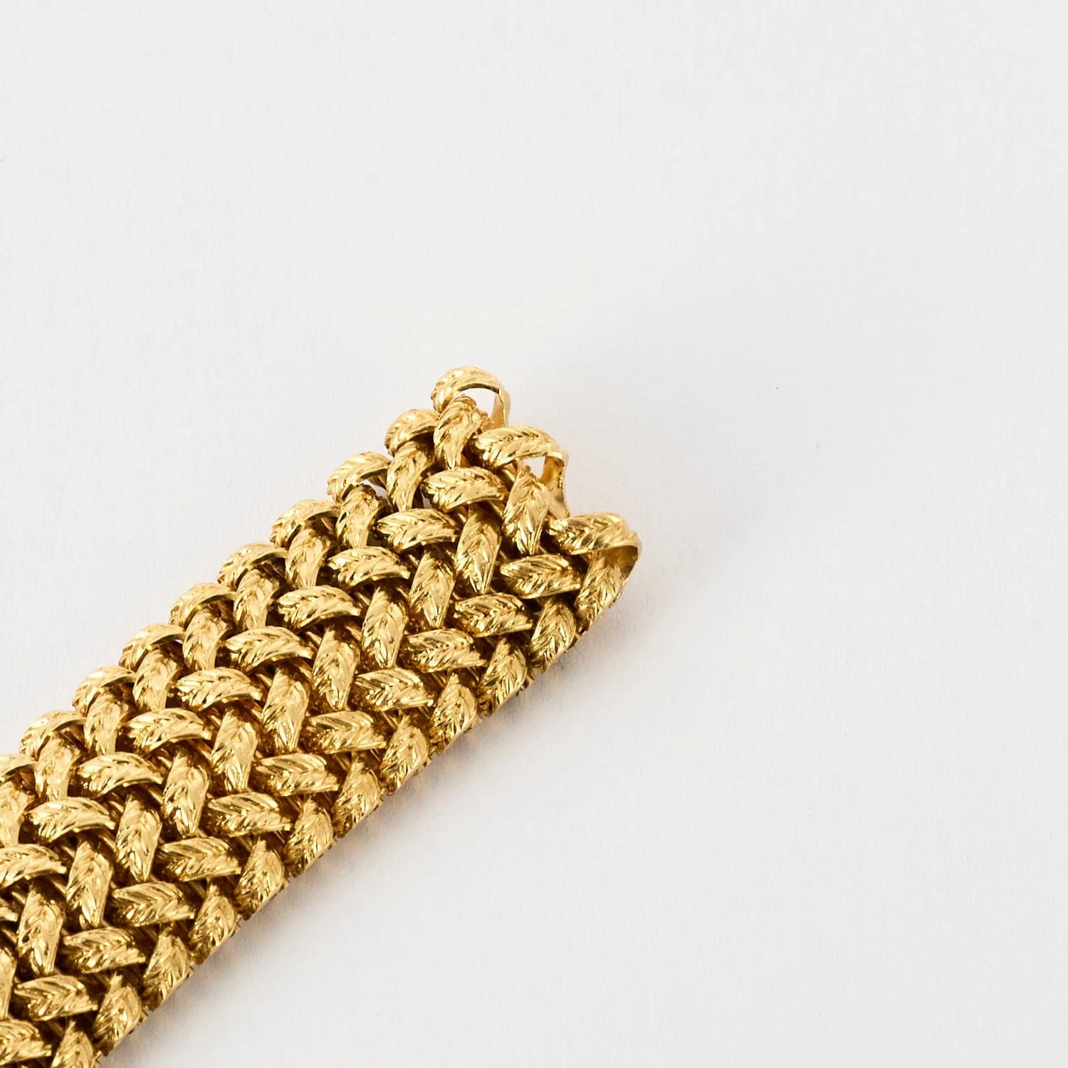 Bracelet articulé en or jaune sold by 58 Facettes product image thumbnail 5