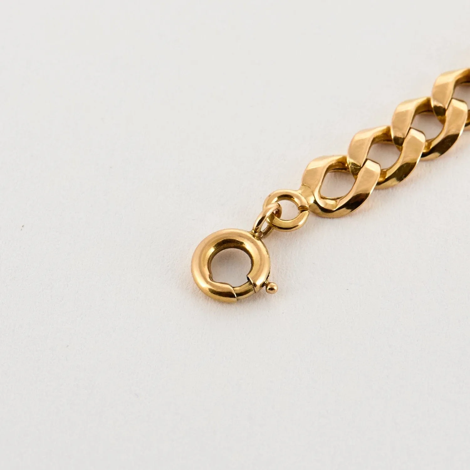 Bracelet gourmette en or jaune sold by 58 Facettes product image thumbnail 4