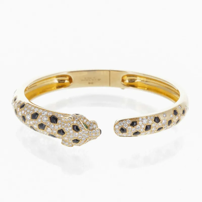 Bracelet Cartier Panthère Or Jaune Semi-Pavé sold by 58 Facettes
