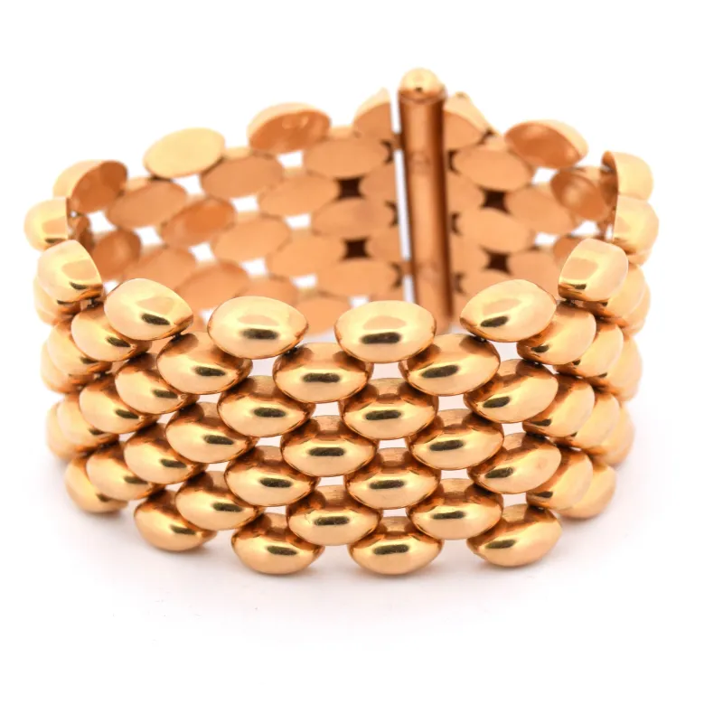 BRACELET EN OR 18KT - ANNÉES 50 sold by 58 Facettes