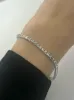 Bracelet Rivière or blanc et diamants 1,1 ct sold by 58 Facettes