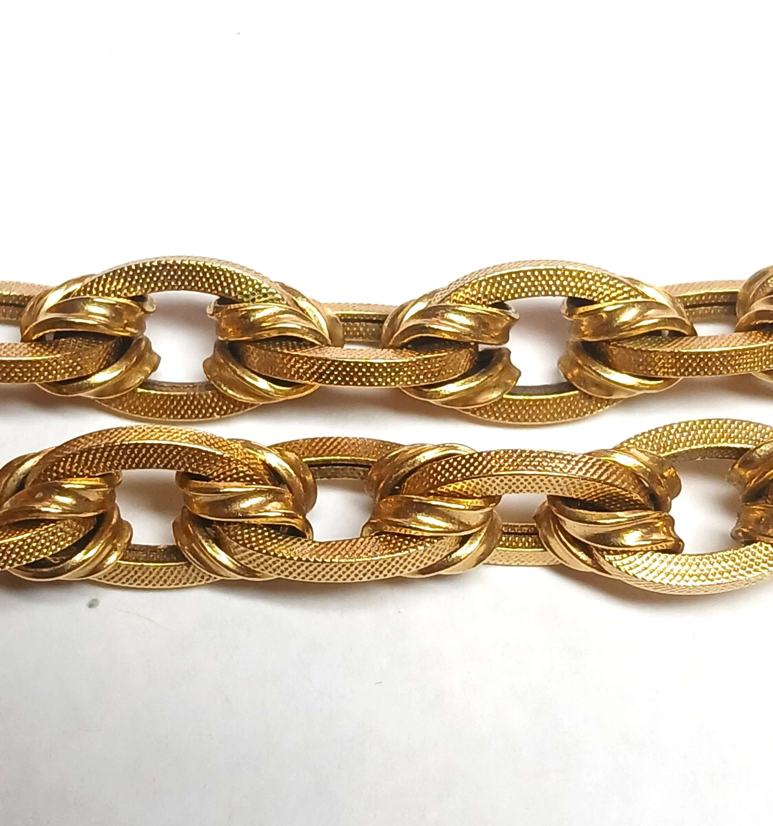 Bracelet maille ovale drappée, fin XIXe siècle sold by 58 Facettes product image thumbnail 3