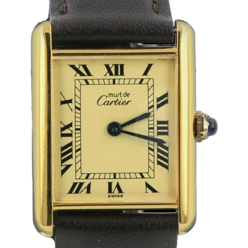 Cartier Montre Tank Vermeil sold by 58 Facettes