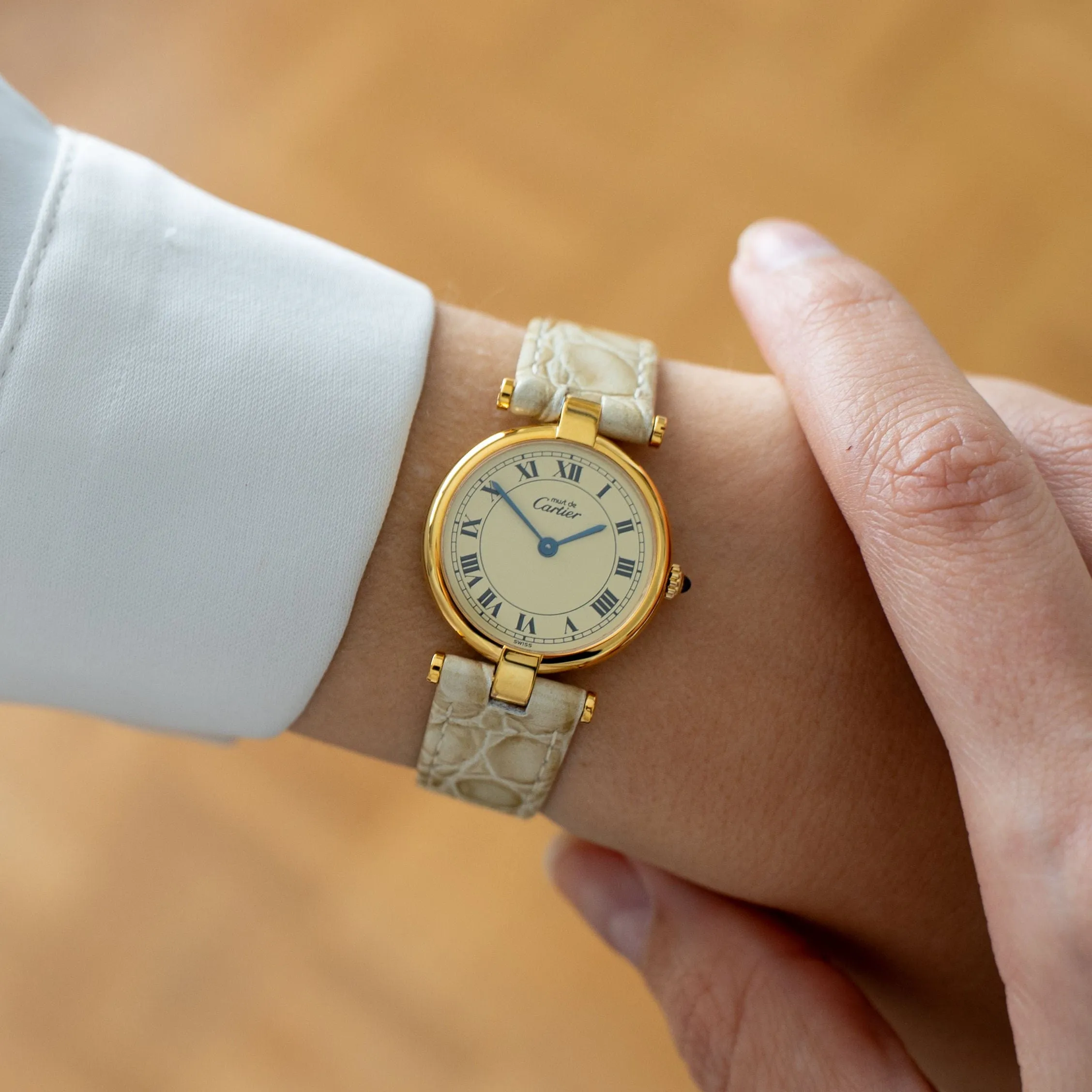 Cartier Must Vendôme - Lemon roman dial - SM sold by 58 Facettes product image thumbnail 2