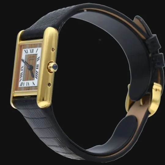 Cartier Montre Tank Vermeil sold by 58 Facettes product image thumbnail 4