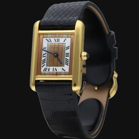 Cartier Montre Tank Vermeil sold by 58 Facettes product image thumbnail 2