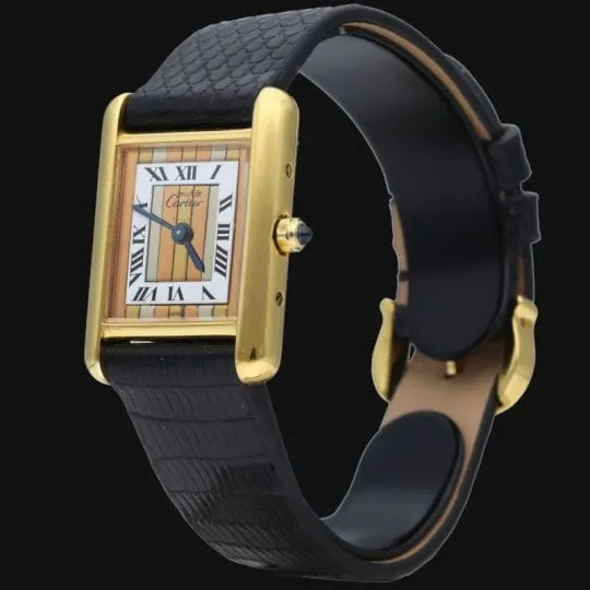 Cartier Montre Tank Vermeil sold by 58 Facettes product image thumbnail 3
