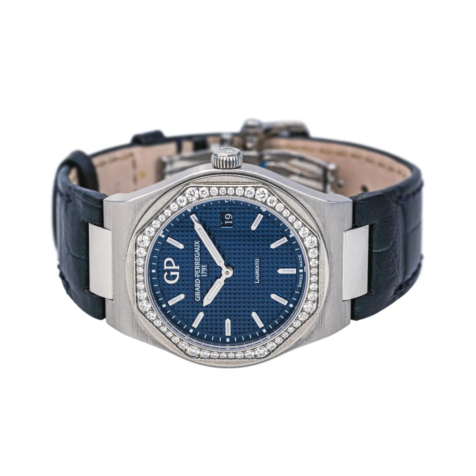 Girard- Perregaux Montre Laureato Acier Diamant sold by 58 Facettes product image thumbnail 4