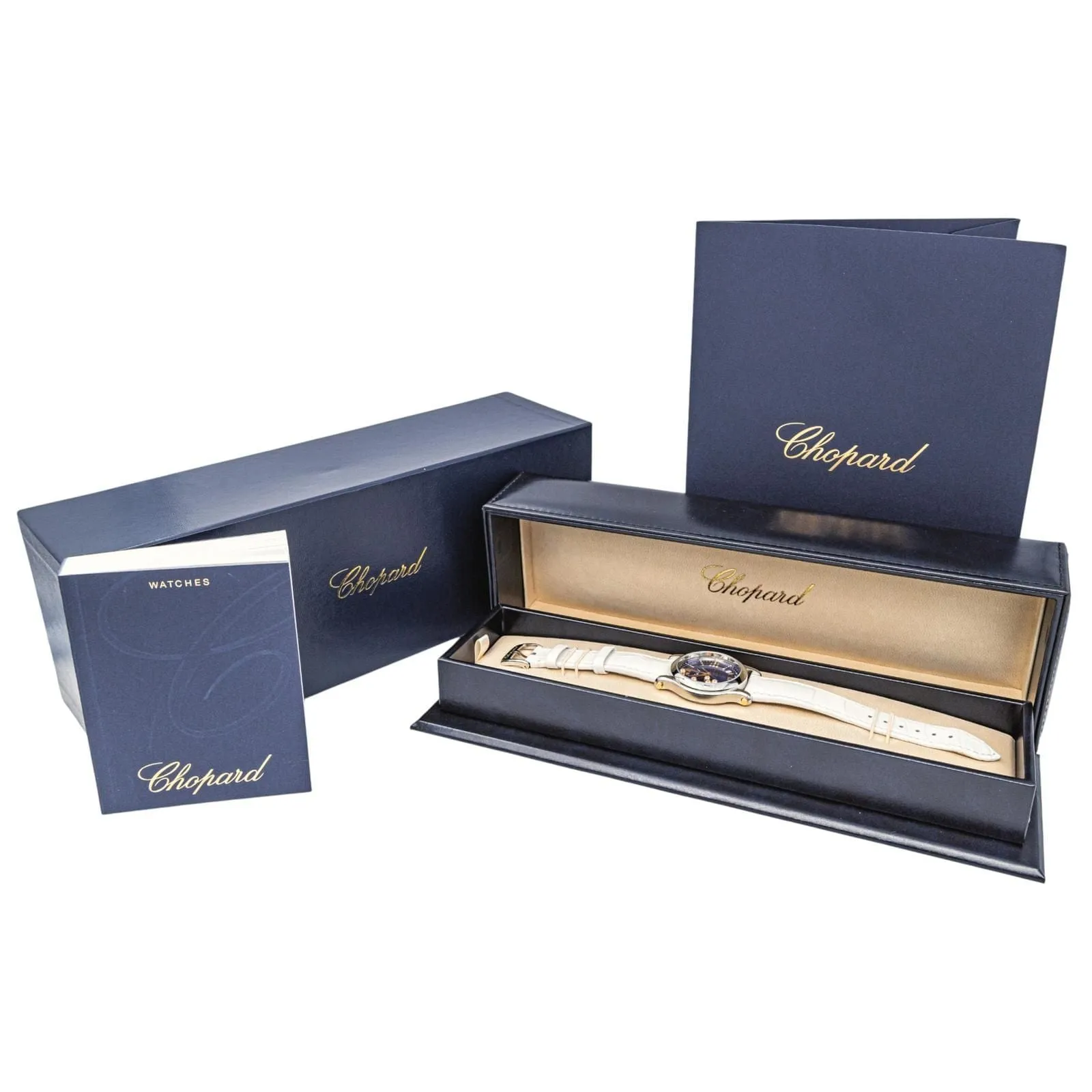 Chopard Montre Happy sport Acier Diamant, Saphir sold by 58 Facettes product image thumbnail 3