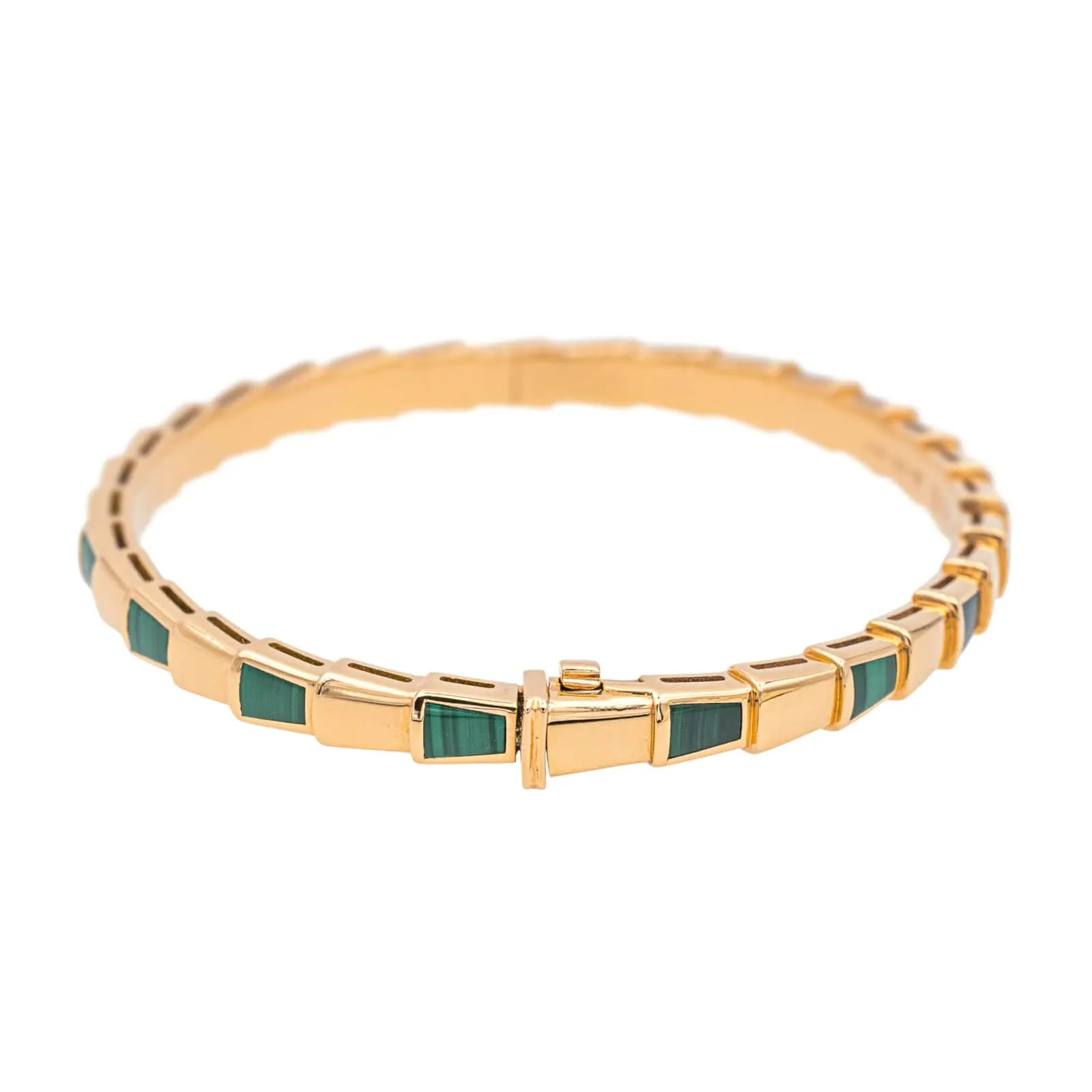 Bulgari Bracelet Serpenti Ou Rose Malachite sold by 58 Facettes product image thumbnail 4