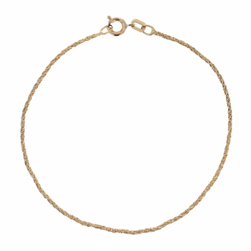 Bracelet Fin or jaune sold by 58 Facettes