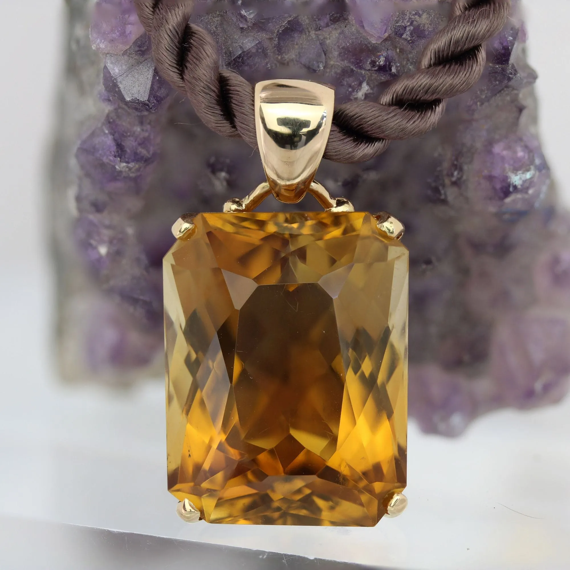Pendentif vintage citrine sold by 58 Facettes product image thumbnail 3