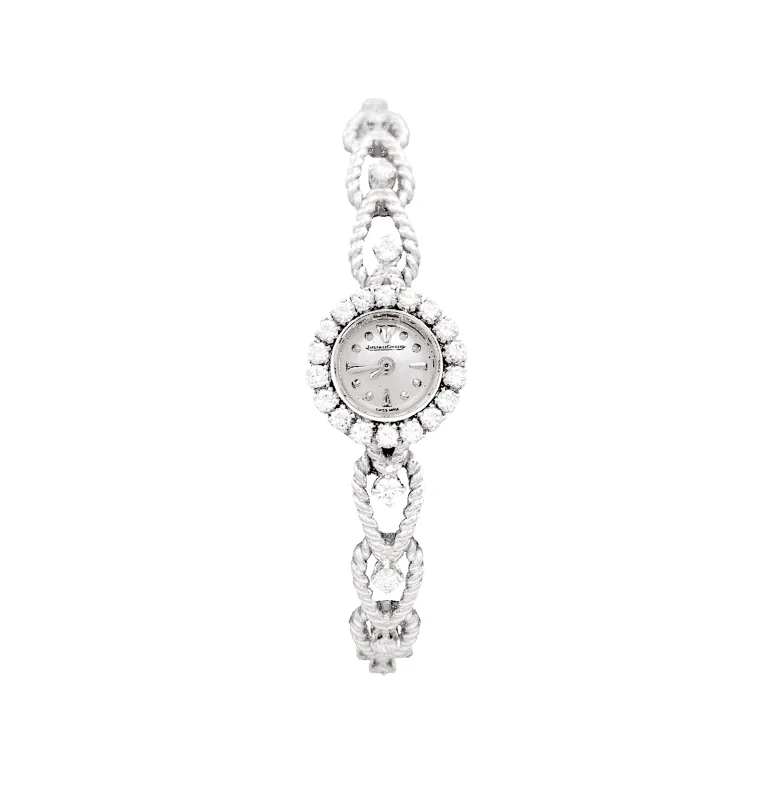 Montre Femme Jaeger-Lecoultre, or blanc, diamants. sold by 58 Facettes