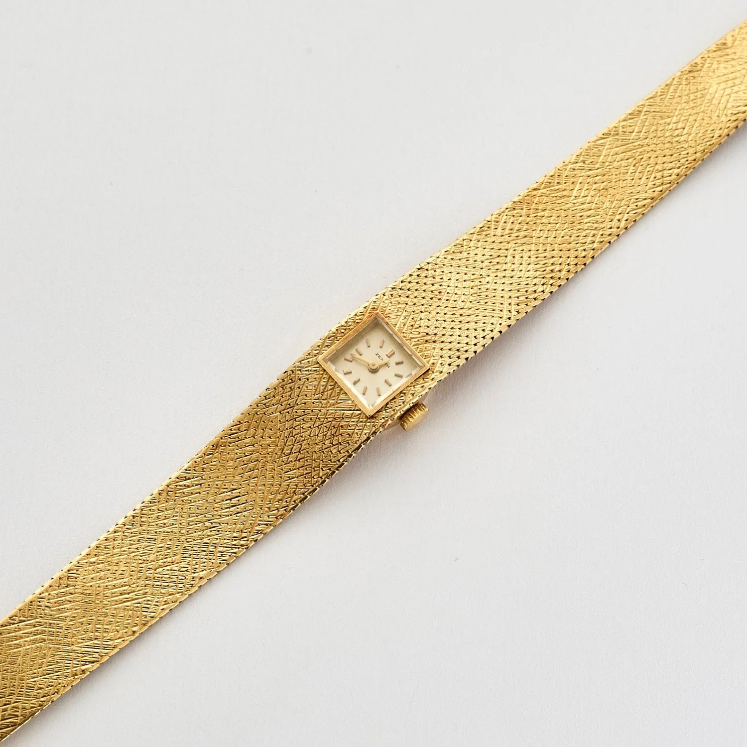 Zenith - Montre de Dame Vintage or jaune sold by 58 Facettes product image thumbnail 3