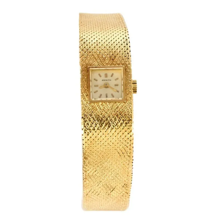 Zenith - Montre de Dame Vintage or jaune sold by 58 Facettes