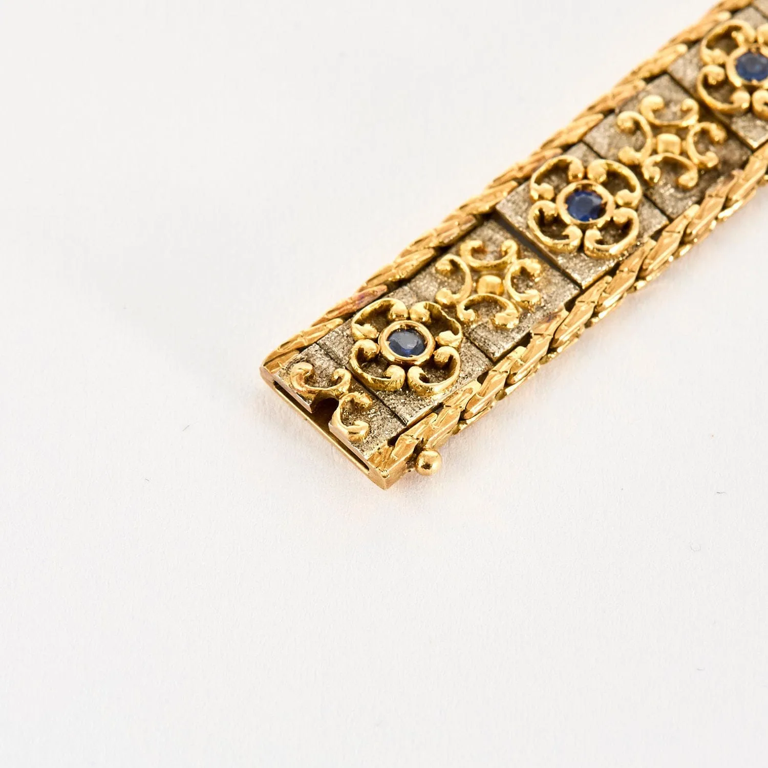 Bracelet souple or jaune et blanc sold by 58 Facettes product image thumbnail 4