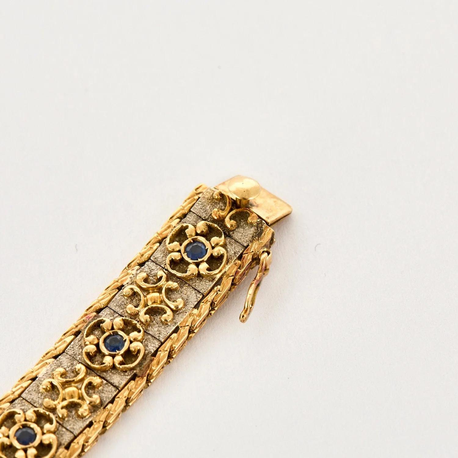 Bracelet souple or jaune et blanc sold by 58 Facettes product image thumbnail 5