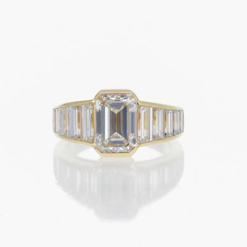 Bague Diamant Solitaire 2,92 Carats sold by 58 Facettes