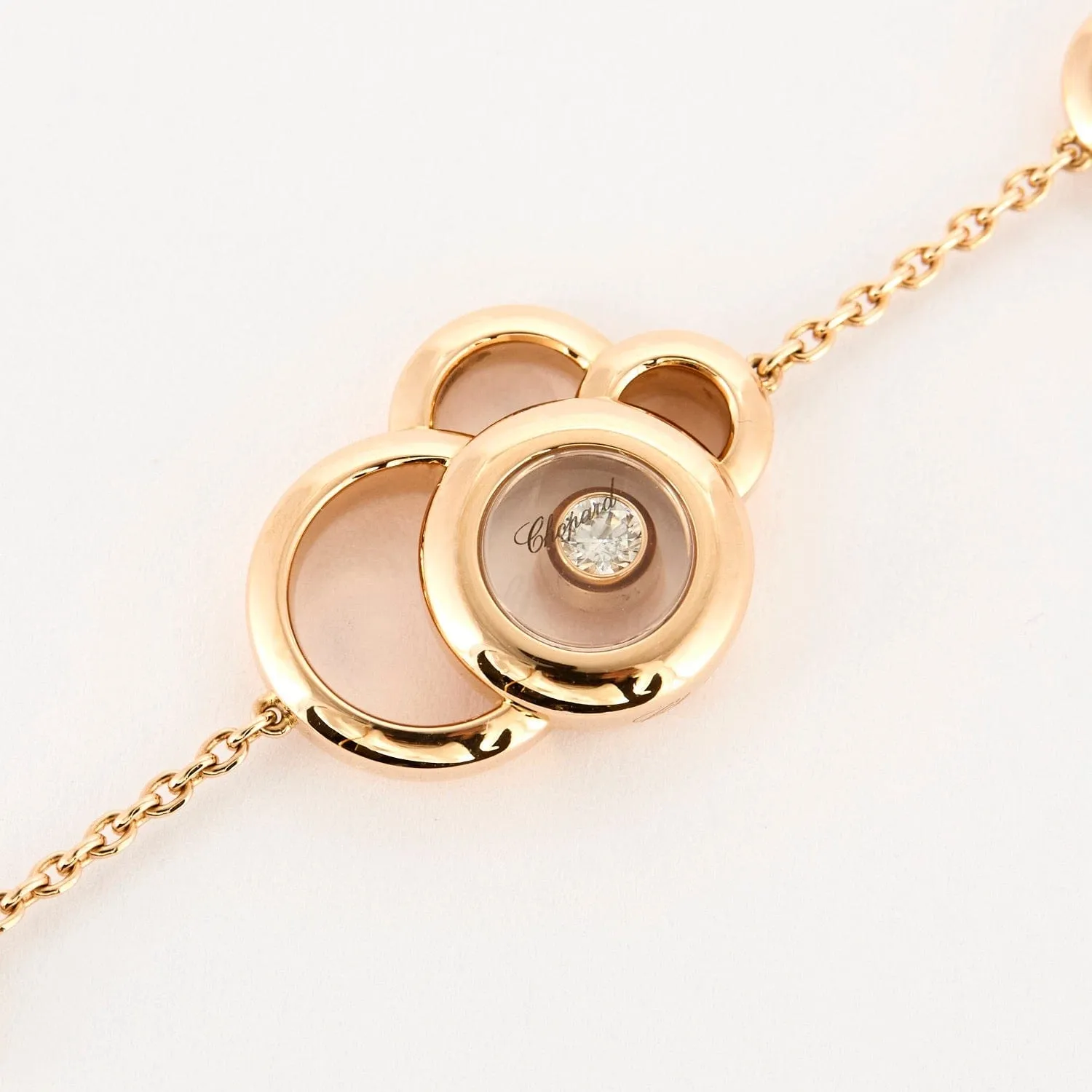 CHOPARD - Happy Dreams - Bracelet en rose et diamant sold by 58 Facettes product image thumbnail 5