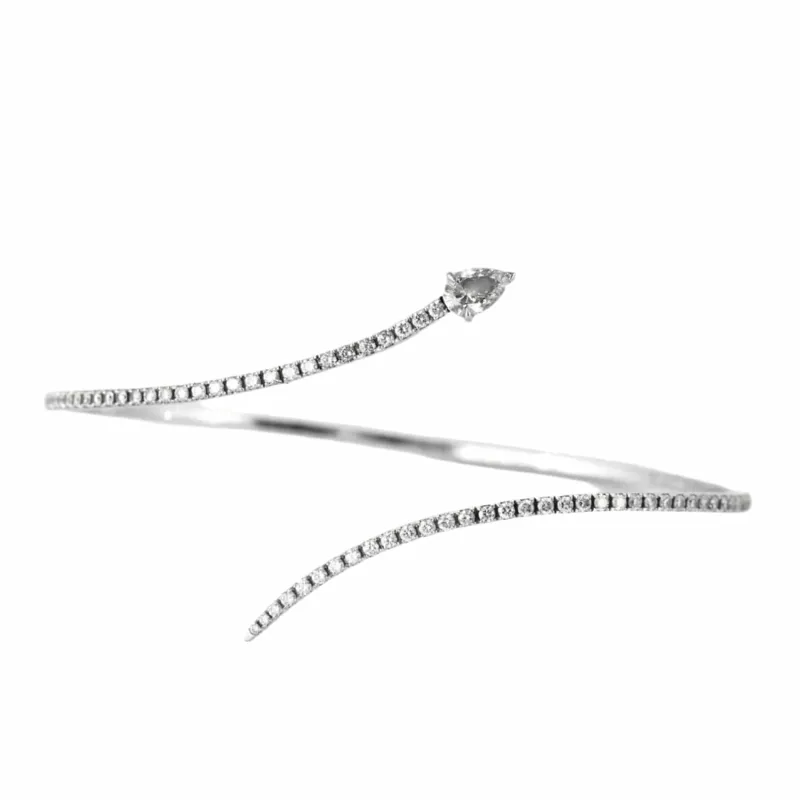 MESSIKA - Snake S - Bracelet or et diamants sold by 58 Facettes