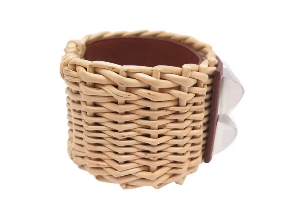 bracelet HERMES collier de chein medor picnic osier 18cm boite sold by 58 Facettes product image thumbnail 3