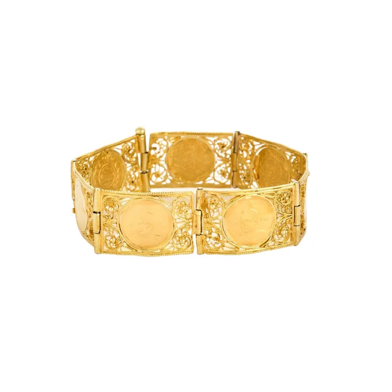 Bracelet en or jaune sold by 58 Facettes