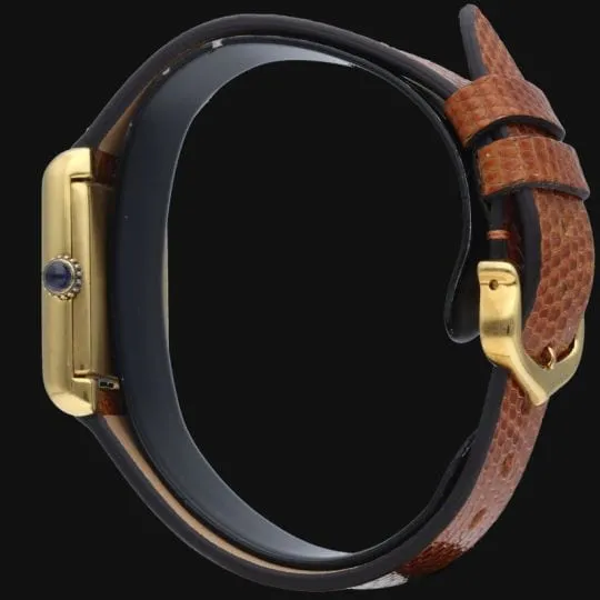 Cartier Montre Tank Vermeil sold by 58 Facettes product image thumbnail 4