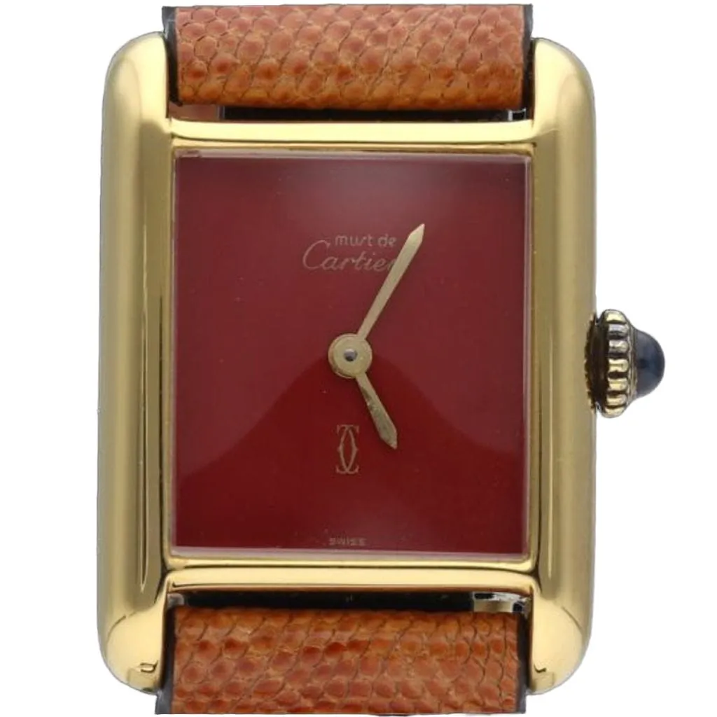 Cartier Montre Tank Vermeil sold by 58 Facettes