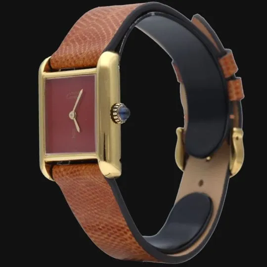 Cartier Montre Tank Vermeil sold by 58 Facettes product image thumbnail 3