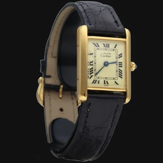 Cartier Montre Tank Vermeil sold by 58 Facettes product image thumbnail 5