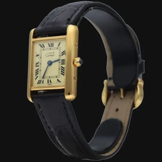 Cartier Montre Tank Vermeil sold by 58 Facettes product image thumbnail 3