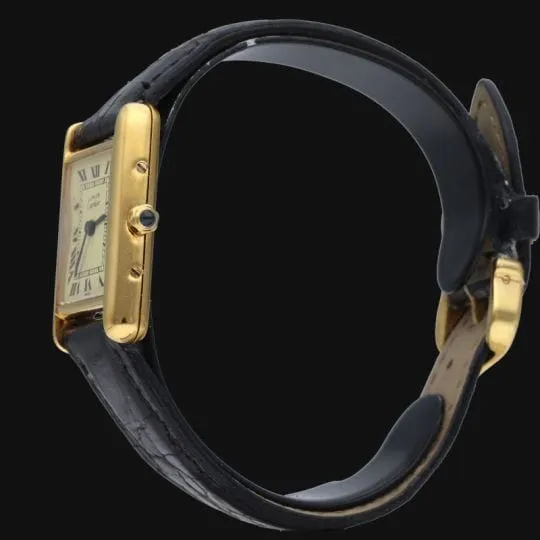 Cartier Montre Tank Vermeil sold by 58 Facettes product image thumbnail 4