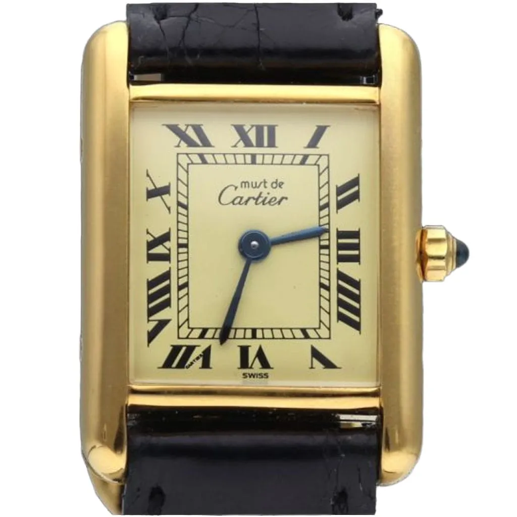 Cartier Montre Tank Vermeil sold by 58 Facettes